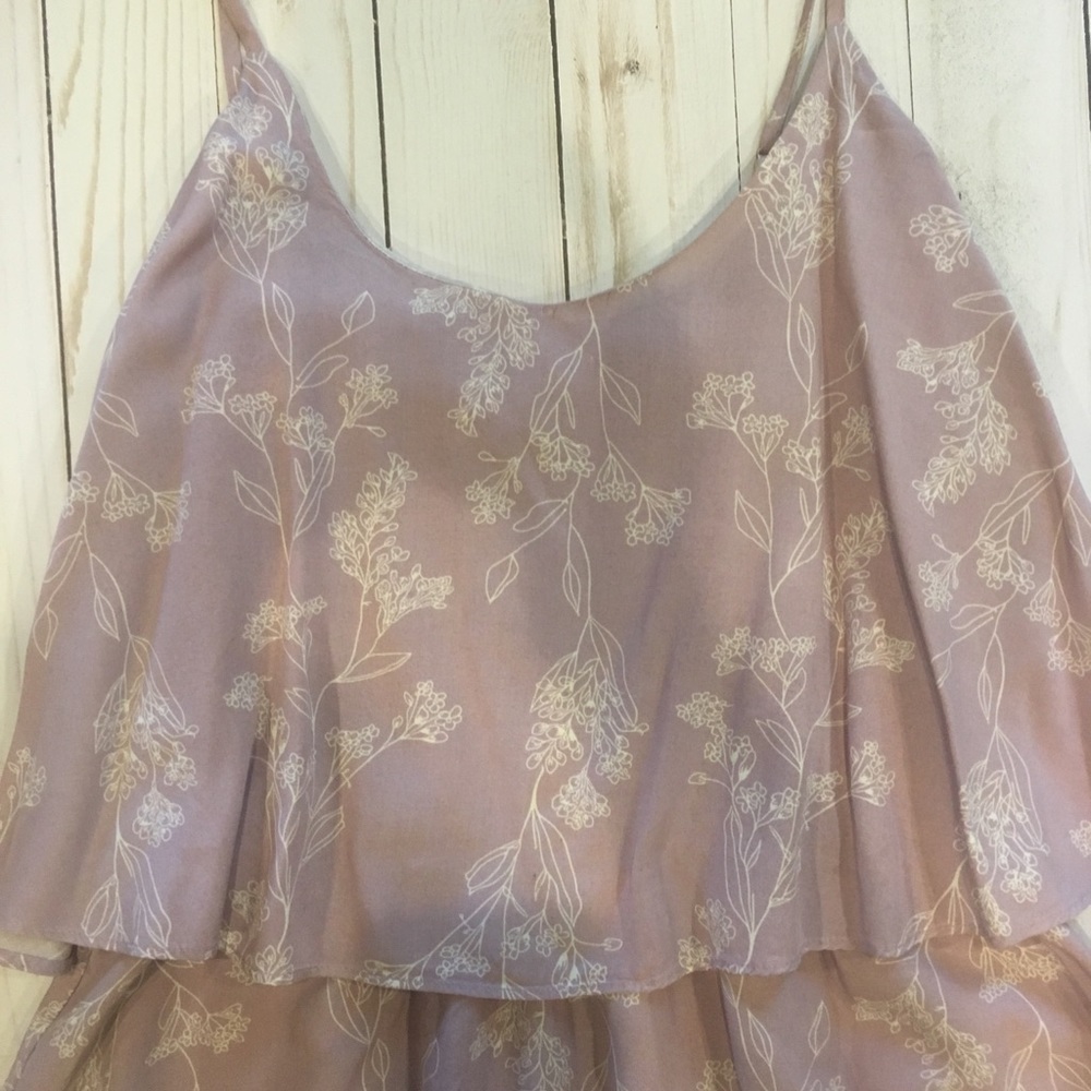 Old Navy Lilac Spaghetti Strap Dress Size-Small - Picture 3 of 7